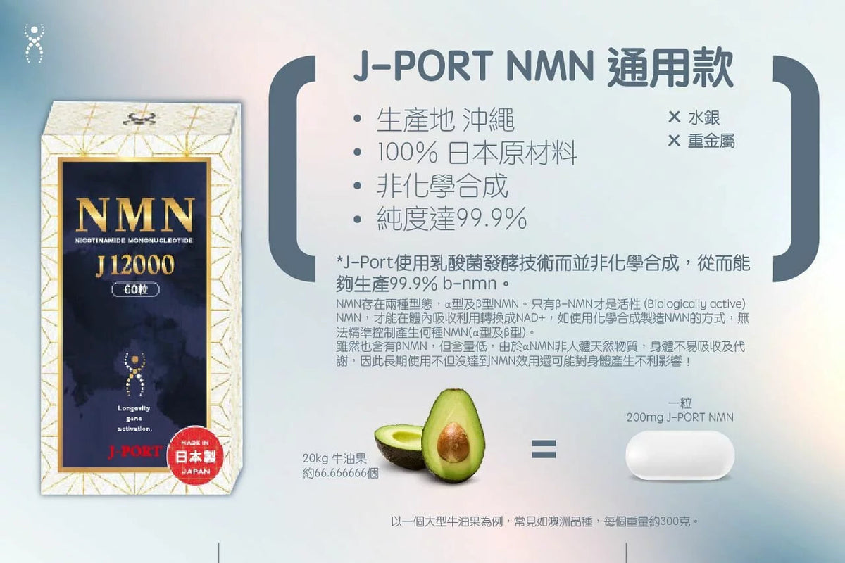 日本製J-Port 株式會社NMN – WOW Living Shop