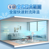 「720 雙頭循環扇」 - Yohome 5D 雙面語音伸縮循環扇 PRO，1部滿足全屋人清涼 (預訂貨品，11月13日送出)