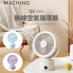 「夏日小涼伴」 - MACHINO Q3 MINI無線空氣循環扇，嬌小玲瓏嘅迷你設計 (預訂貨品，7月3日送出)